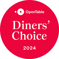 OpenTable Diners' Choice 2024 badge